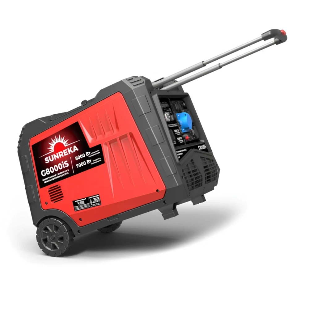 SUNREKA G8000iS генератор бензиновый инверторный с блоком АВР GTS17000T