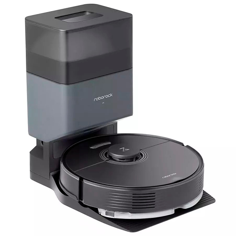 Робот-пылесос Roborock Q7 Max Plus Black (RU), со станцией самоочистки