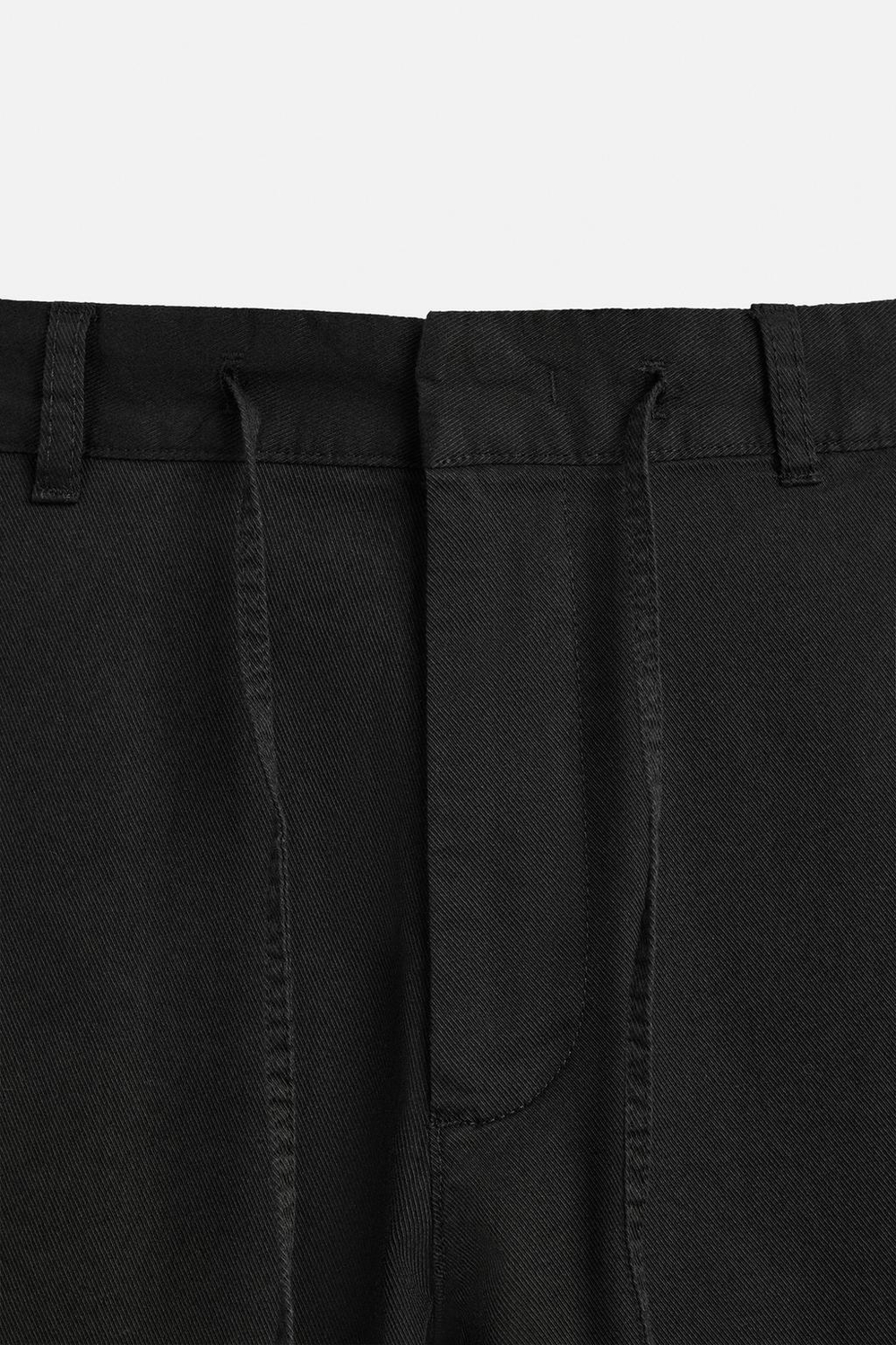 Брюки straight-leg из рельефной ткани