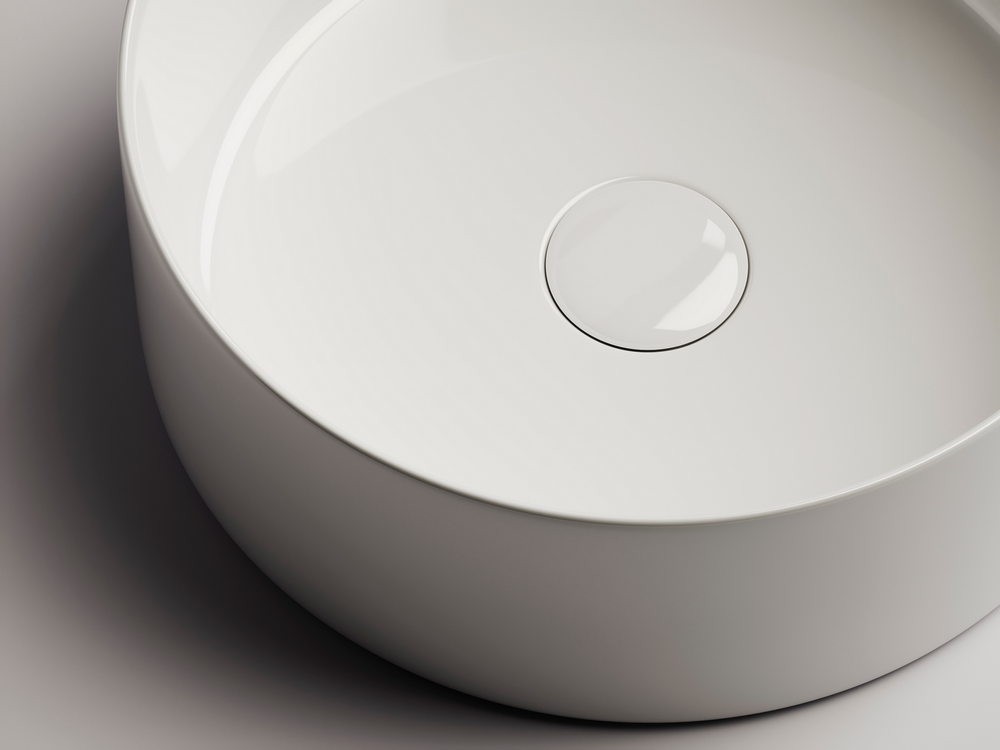 Умывальник чаша накладная круглая Element 358x358x137мм