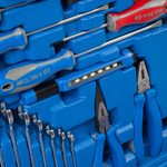 KING TONY (7581MR) Набор инструментов универсальный, 81 предмет