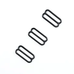 Регулятор для бретели черный матовый 20 мм, Arta-F