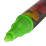 Маркер меловой "POP-ART" ЗЕЛЕНЫЙ, 3,5 мм, сухостираемый, для гладких поверхностей, BRAUBERG, 151524