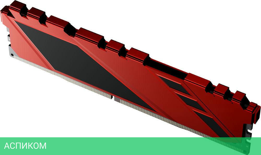 Оперативная память Netac DDR 4 DIMM 16Gb PC25600 3200Mhz (NTSDD4P32SP-16R)