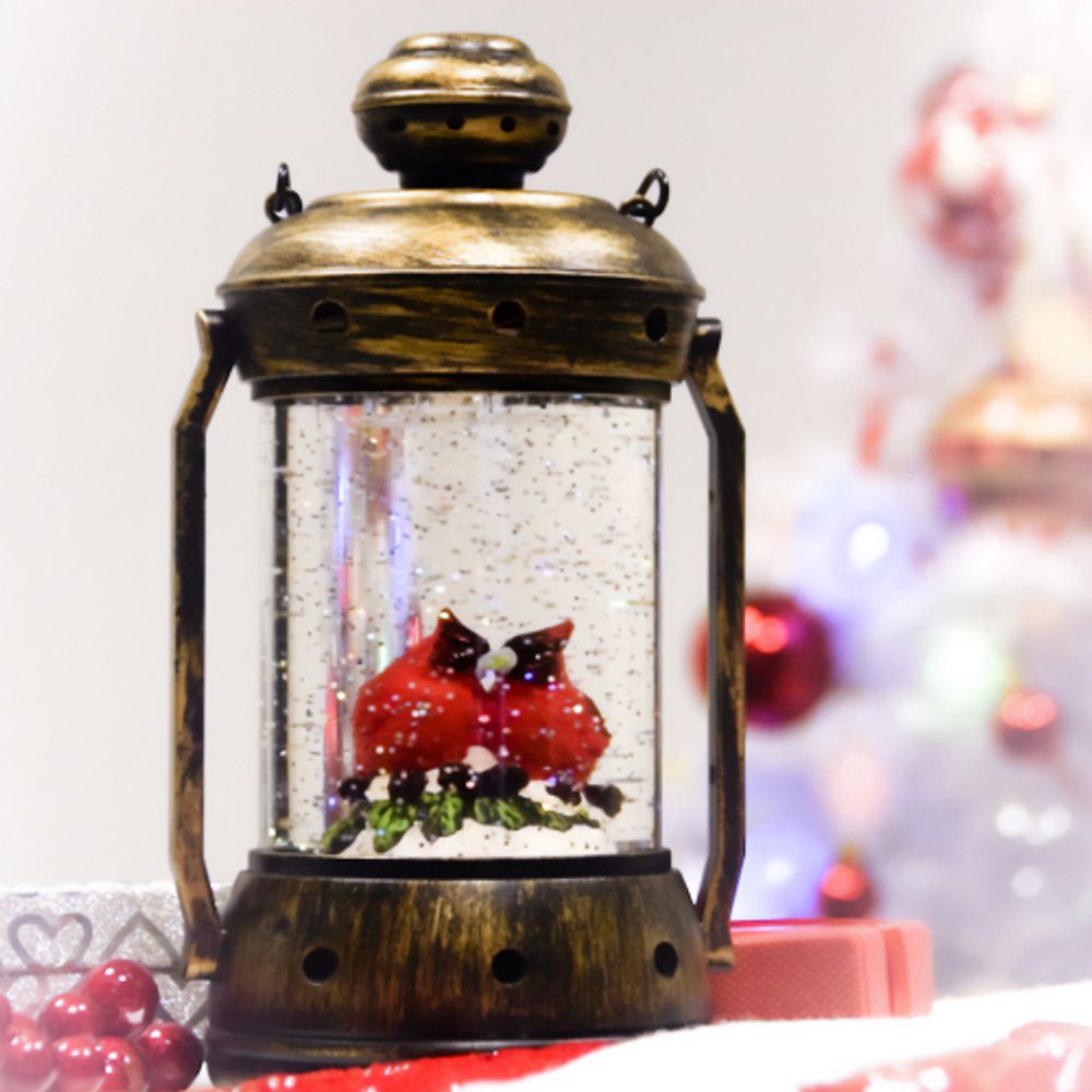 Светодиодная новогодняя фигура ЭРА ENGDS-12 Красный кардинал 1 LED