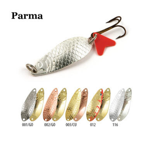 Блесна колебалка Akara 1036 Parma 10 гр. 001/Go