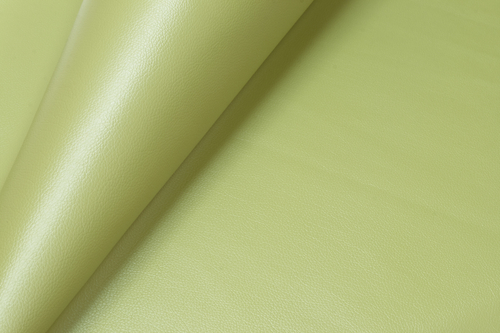 Латте эффект 105 искусственная кожа, мебельная ткань, лайт грин (ширина 1,4 м)