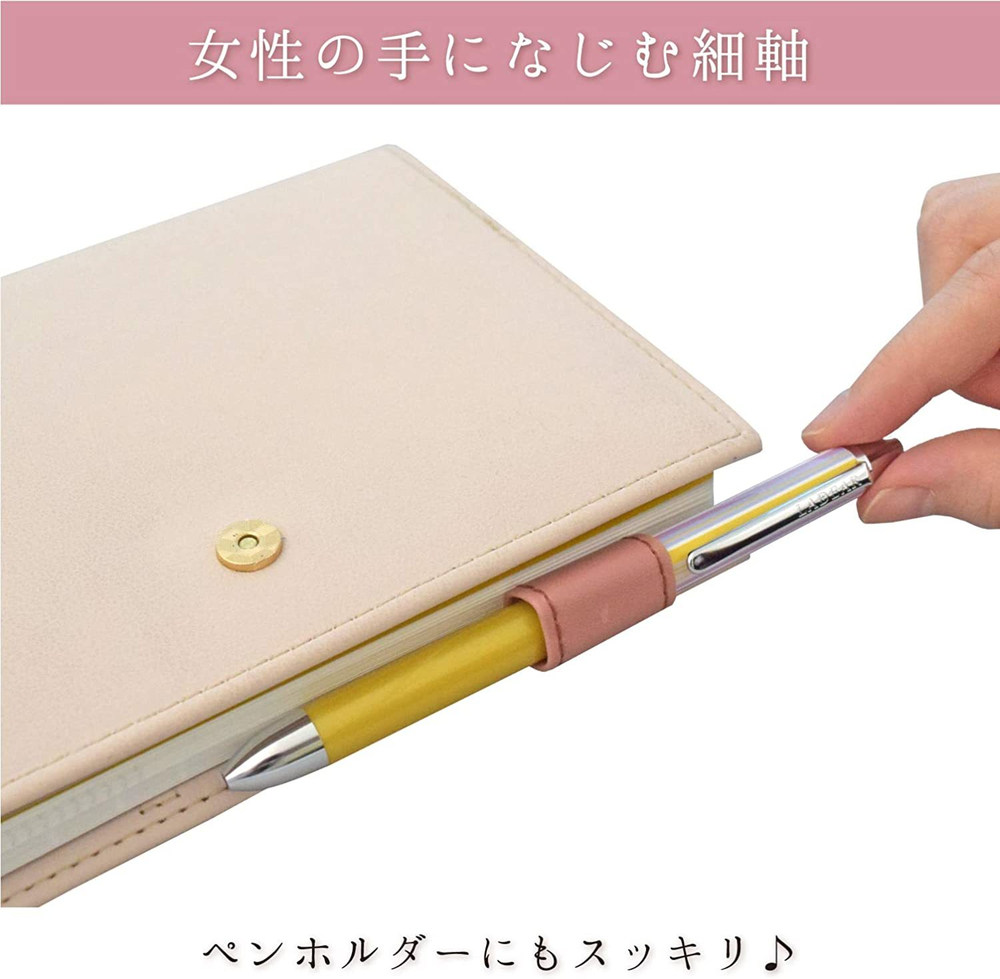 Ручка гелевая Sakura Ballsign Ladear Striped Yellow