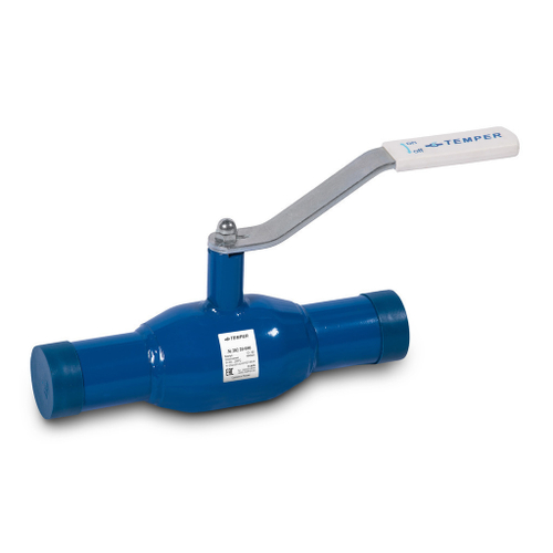 Кран шаровой ДУ 80/63 PN25 под приварку (вода) (L=280 мм) TEMPER