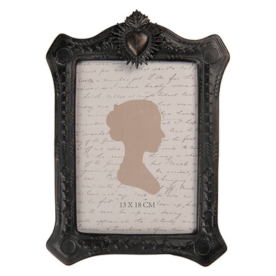Фоторамка "Ex-Voto" черный антик большая 18x3x25см / фото 13x18см
