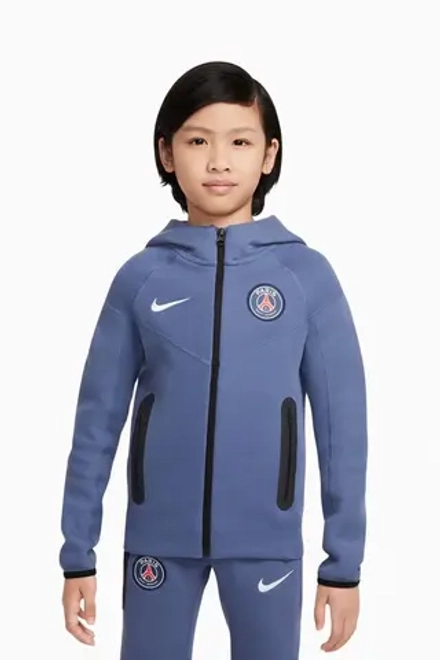 Кофта Nike PSG 25/26 Tech Fleece Junior - темно-синий