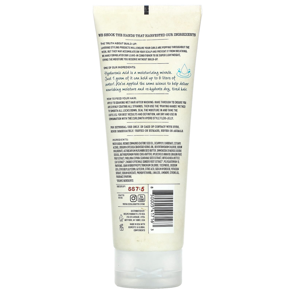 Curlsmith, Weightless Air Dry Cream, 8 жидких унций (237 мл)