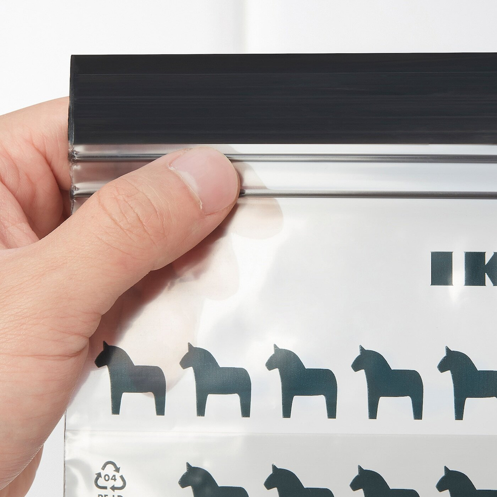 Набор зип пакетов IKEA ISTAD (ИСТАД), 0,3 л, 25 шт