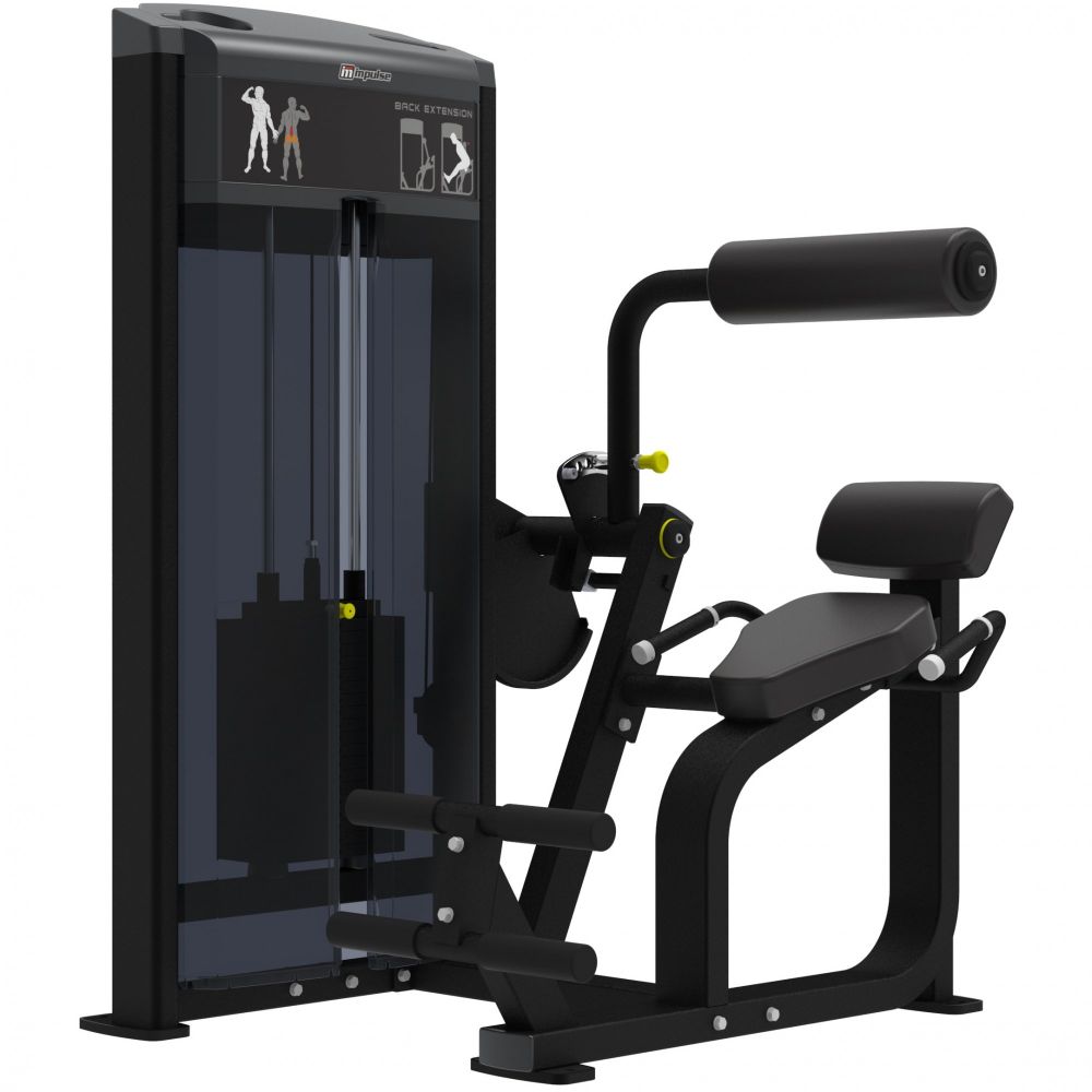 Impulse IF9332 разгибание спины - 91 кг (200 ф.) - полное