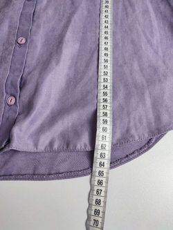 Рубашка в красивом лавандовом оттенке 48 размер