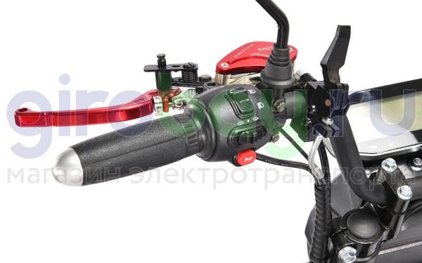 Электроскутер WHITE SIBERIA IKRA 5000w - (Черный)