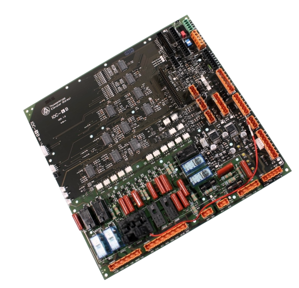 Плата IOC-2B ver.1.9 (лифт с МП) THYSSEN.