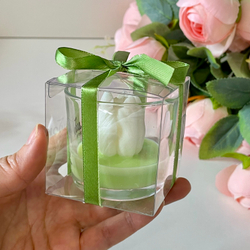 Ароматическая свеча "Белый тюльпан", 35 г