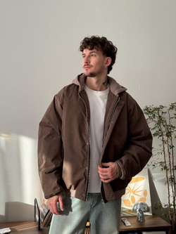 Бомбер Peach Brown