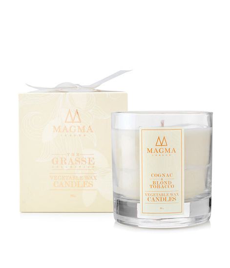 Коньяк и светлый табак, аромасвеча Cognac & Blond tobacco, Magma