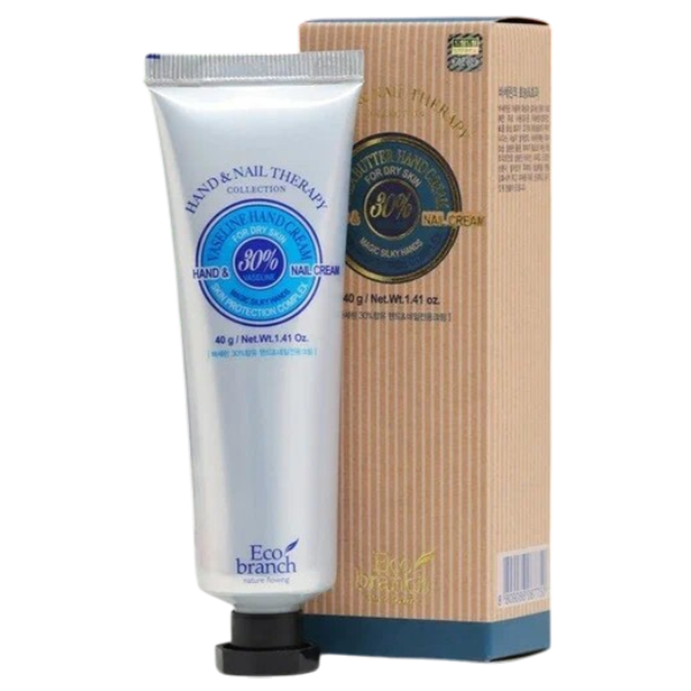 Крем для рук и ногтей Eco Branch Hand Cream And Nail Therapy Vaseline, 40гр