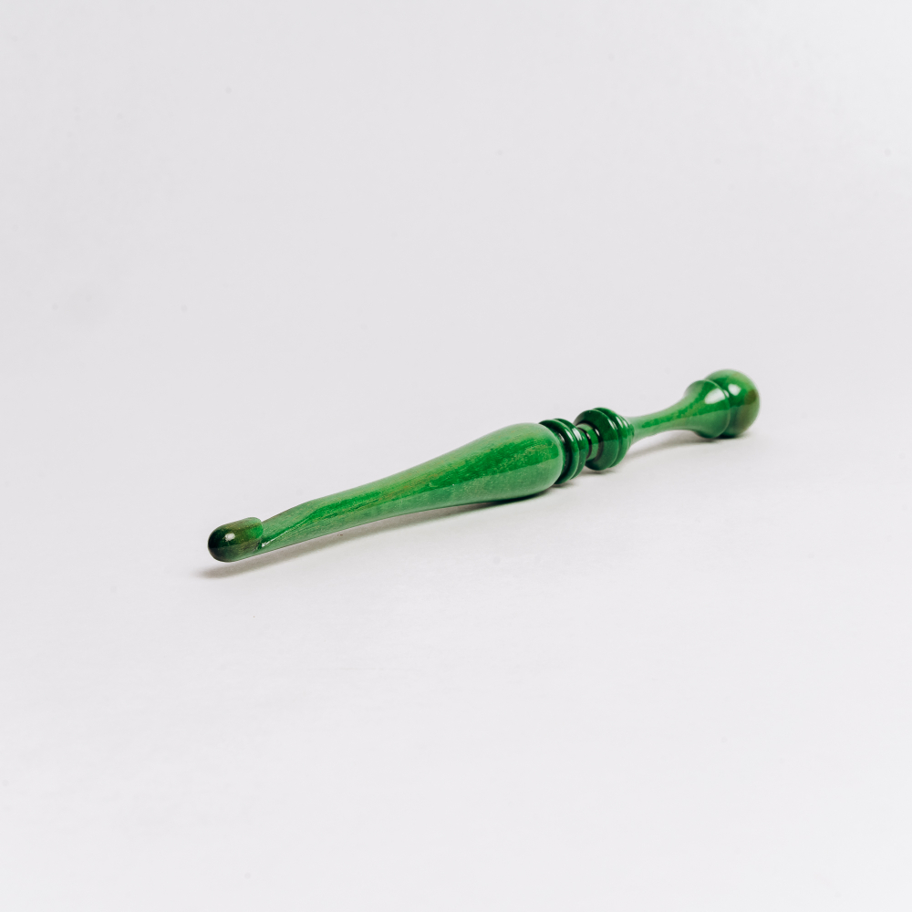 Деревянный крючок для вязания из древесины клена 5 мм. K324