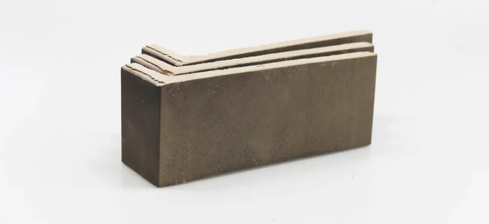 Terramatic, Plato Grey AB 8103, NF/240x71x14 - Клинкерная плитка для фасада и внутренней отделки