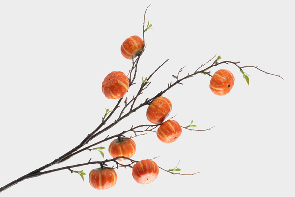 Ветка декоративная 94см Anna Lafarg Bright pumpkin Тыквы