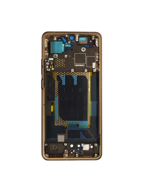 Рамка (средняя часть корпуса) для Realme GT 7 Pro Оранжевая (Orange)