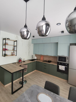 Модульная кухня "Квадро " 1800 Оливково-зеленый