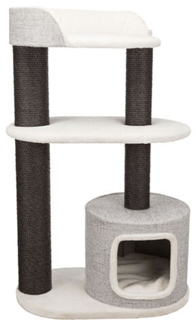 Домик для кошки Cara XXL, 128 см, белый/серый, Trixie