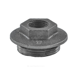 Заглушка (пробка) проходная 1 1/4"x3/4" левая резьба для чугунных радиаторов CRMTCLB