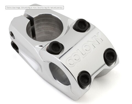 Вынос руля Variant 35мм Stem Top Load 7075T6 I09-835P серебр. COLONY