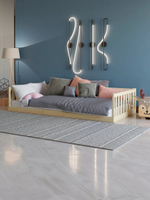 Кровать односпальная 90х200 Буфалина с настилом, в лаке