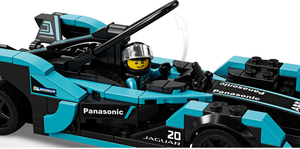 Конструктор LEGO 76898 Формула гонки Ягуар