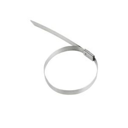 Хомут-стяжка стальной 200x7,9 мм, упаковка 100шт. REXANT