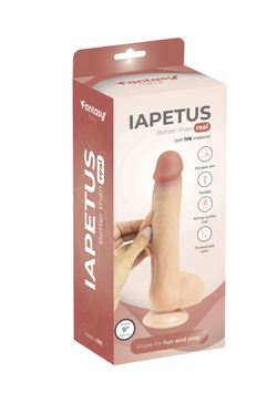 Ультра реалистичный фаллоимитатор Iapetus с подвижной кожей, 23 см, Fantasy Toys