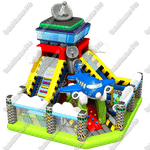 Коммерческий надувной батут "Аэропорт"