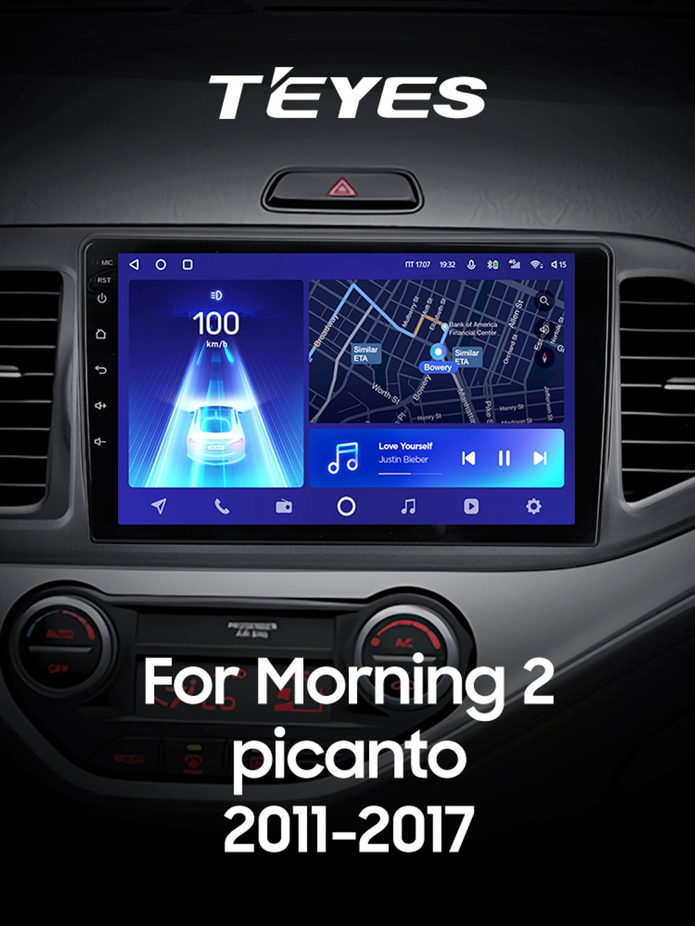 Teyes CC2 Plus 9"для KIA Morning 2011-2017