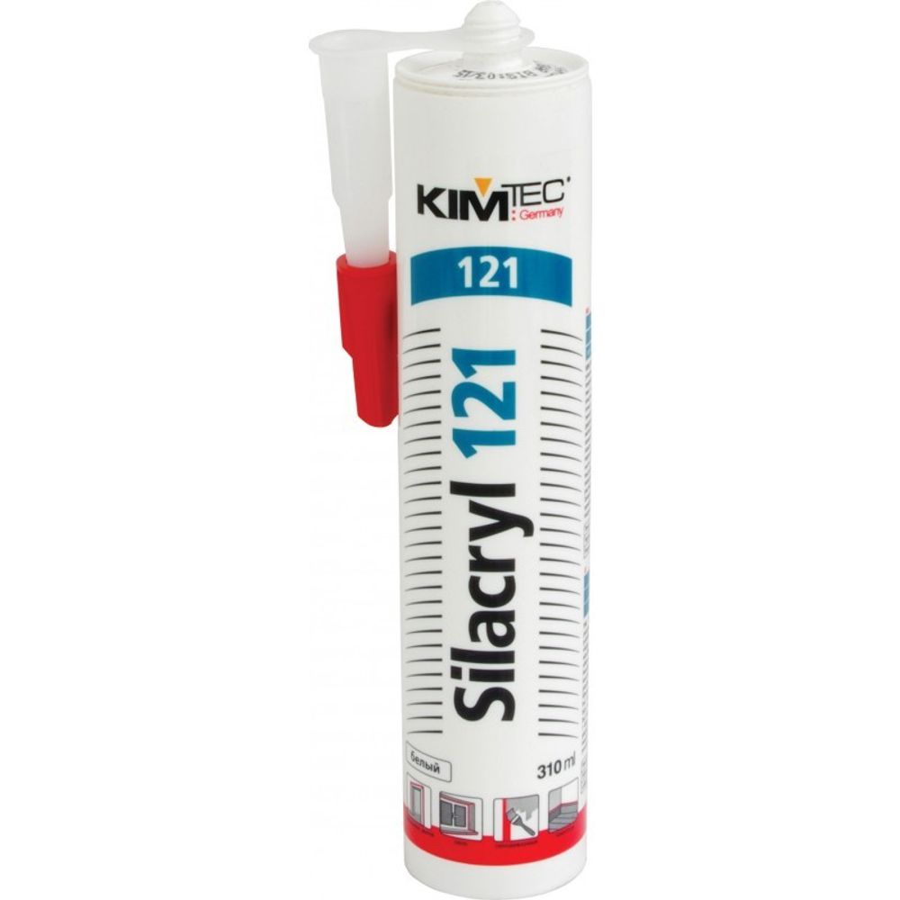 Герметик акриловый KIM TEC Silacryl 121 310 мл