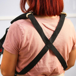 6883529 Рюкзак кенгуру «Сидим и лежим», цвет черный