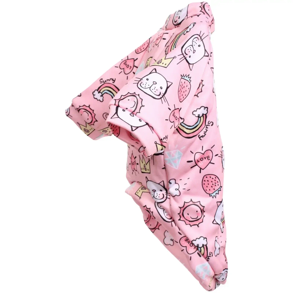 Кофта - толстовка для мелких пород собак «BRO Style», принт клубнички, р XL