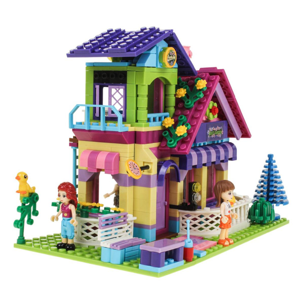 Конструктор блочный Аусини для девочек, коробка 24815