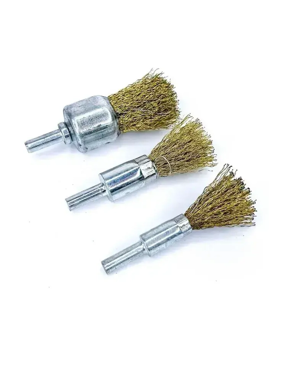 Щетки металлические для дрели 3шт, Набор щеток-крацовок Кистевых насадок для дрели, Корщетка