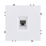 Розетка телефонная RJ11, белый матовый Kollinger Eclipse EC-019WH