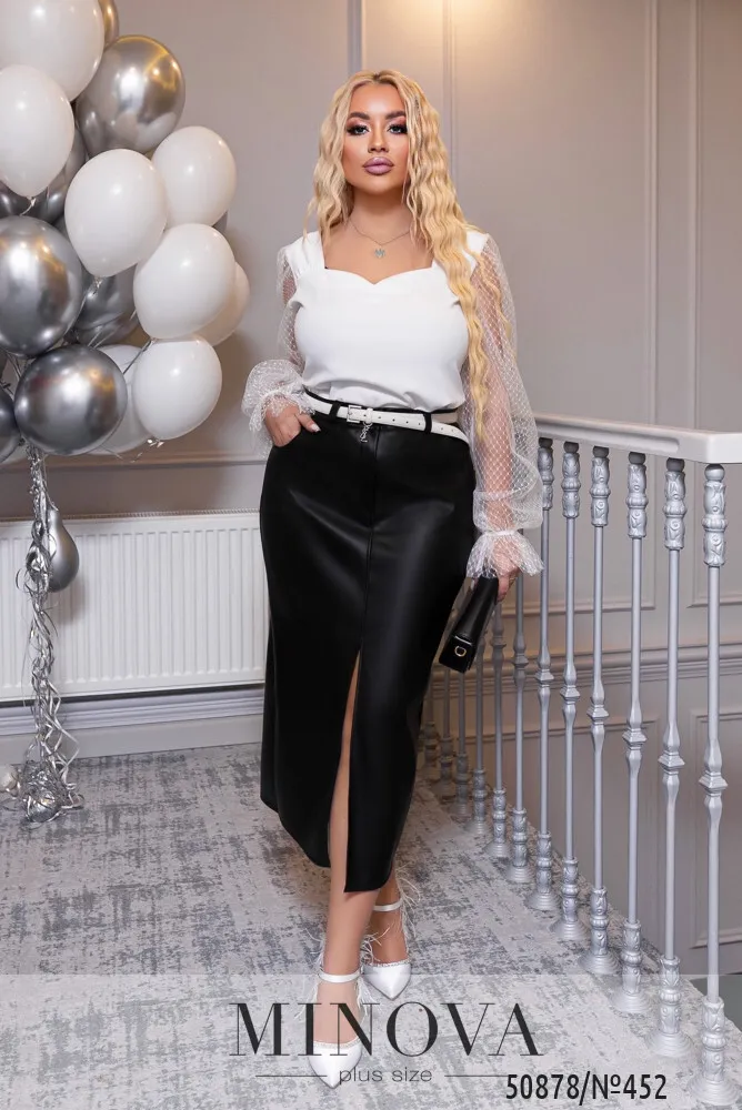 Юбка 452-черный Minova