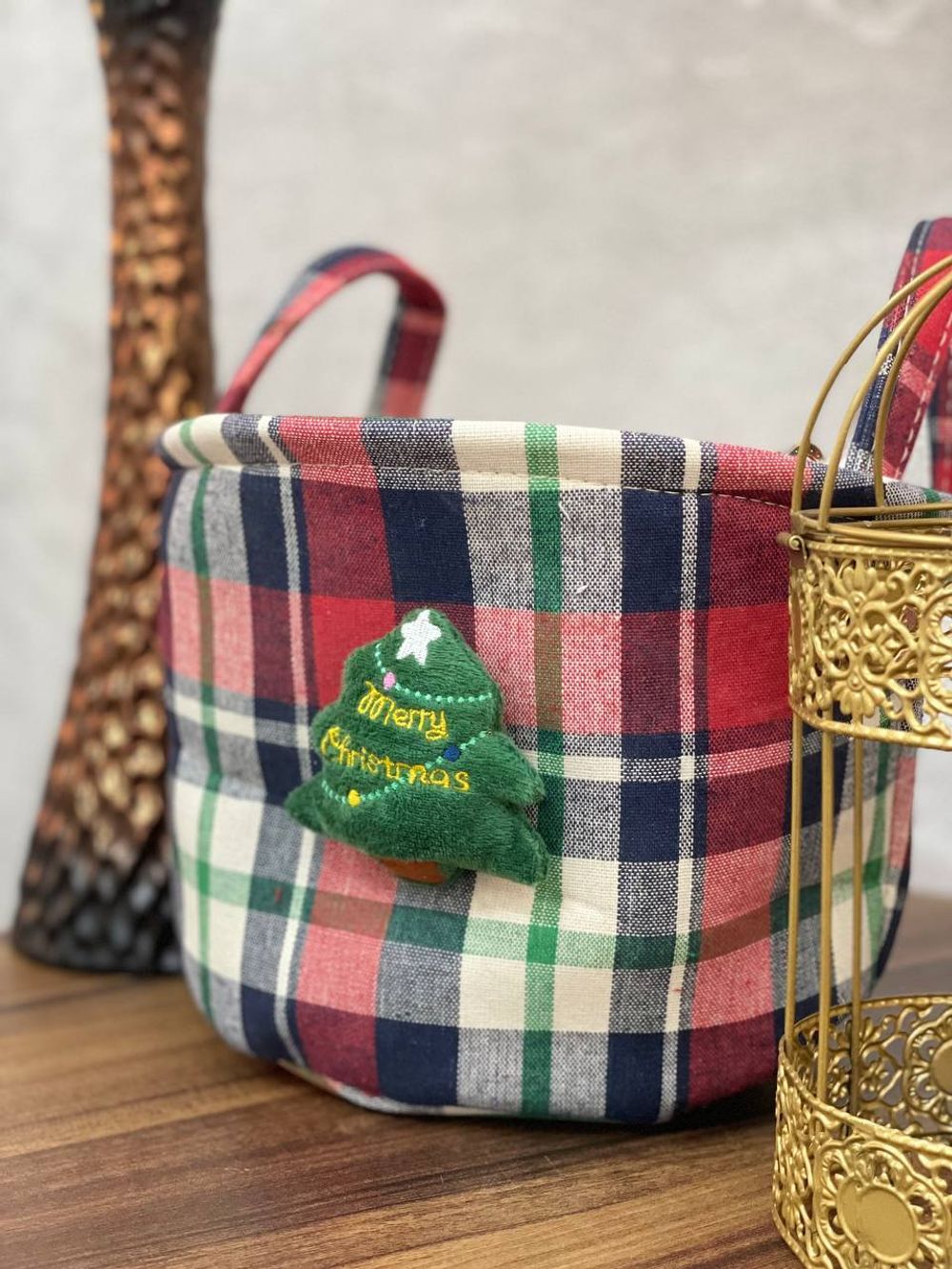 Органайзер Корзина Круг Новый Год ЛИКВИ!