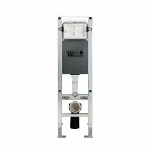 Унитаз с инсталляцией WeltWasser AMBERG 350 ST + KEHLBACH 004 GL-WT + AMBERG RD-MT CR