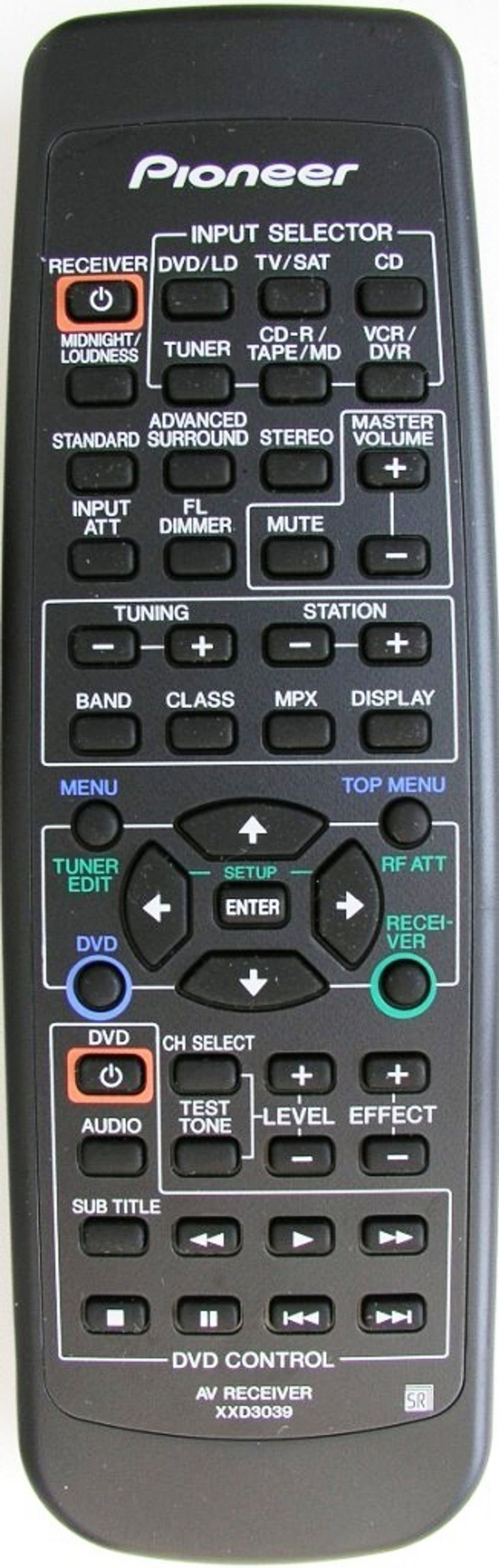 Пульт ДУ для PIONEER XXD3039