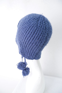 Шапка с ушками-завязками